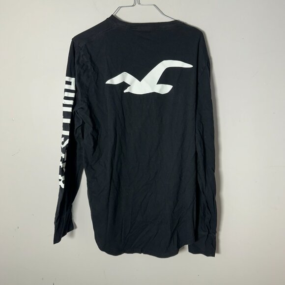 Hollister Shirts Euc Mens Hollister Long Sleeve Shirt Large L Black